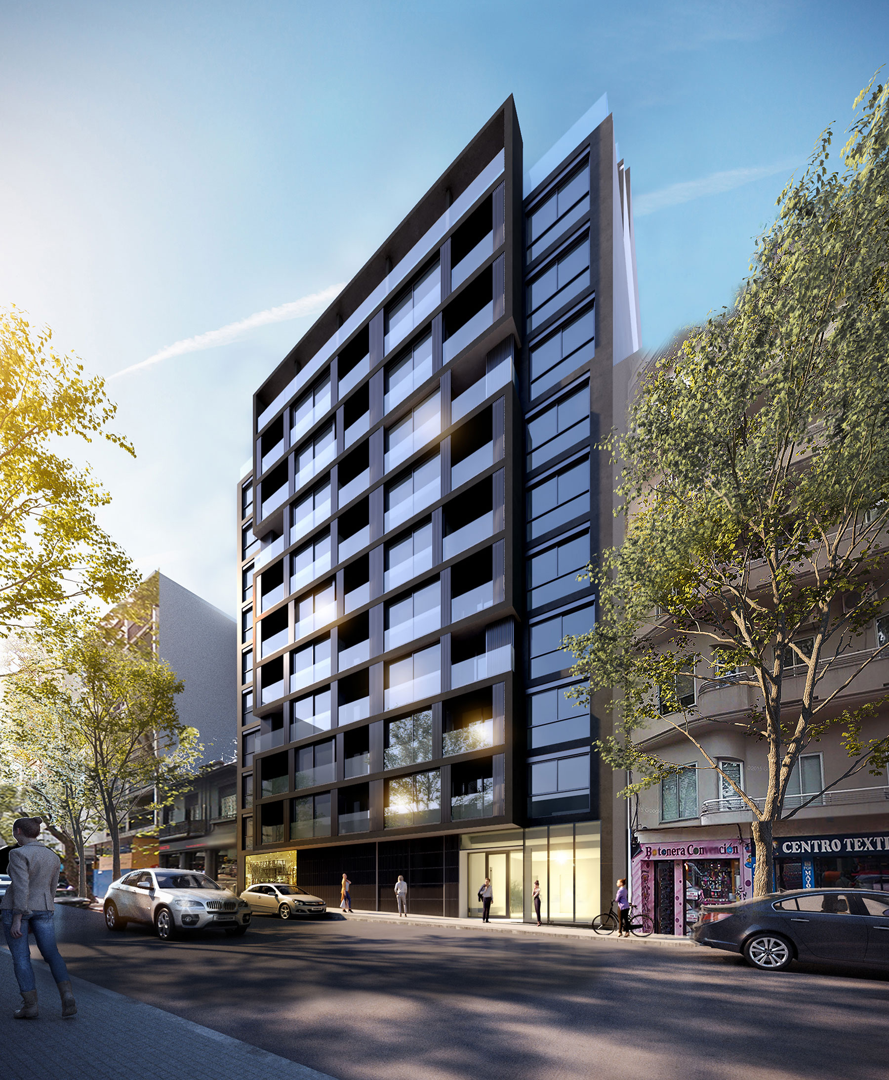 Project left view