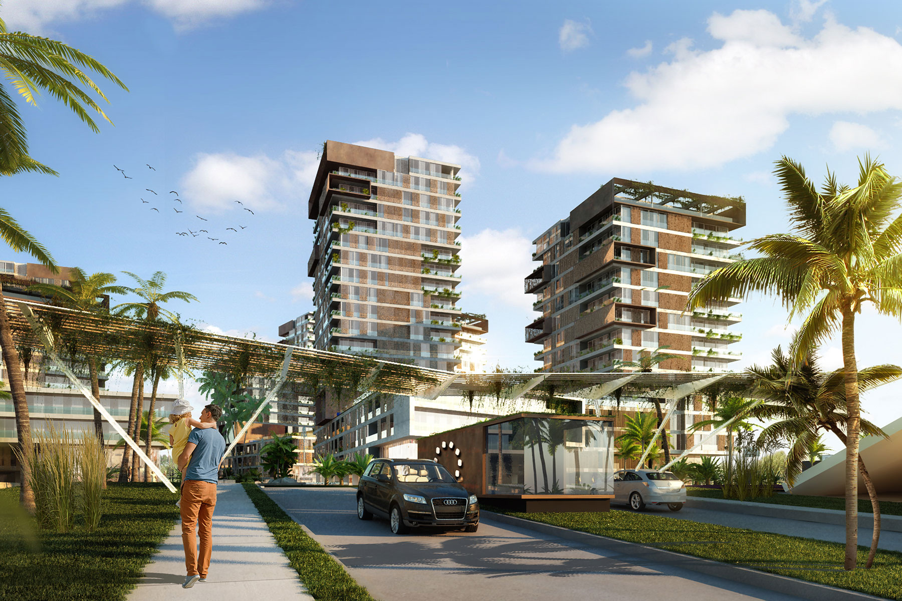 Project left view