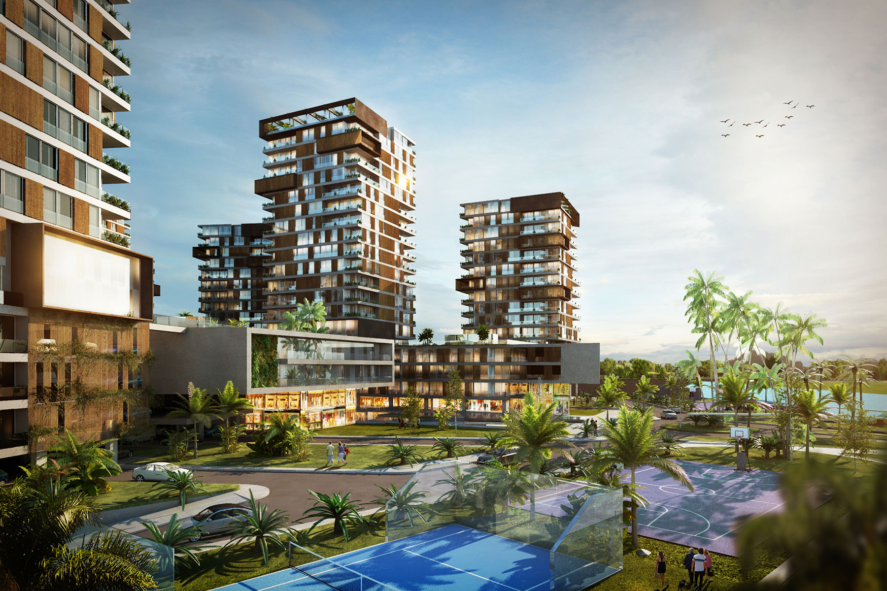 Project left view